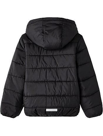 Name it south jongens zwarte winterjas