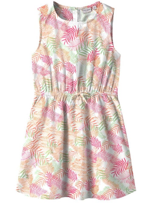 Name It Spencer Jurk Wit/Roze/Groen voor Meisjes - Kiabi Name It Spencer Jurk Wit/Roze/Groen voor Meisjes - Kiabi