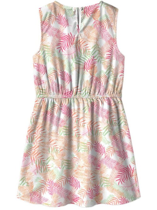 Name It Spencer Jurk Wit/Roze/Groen voor Meisjes - Kiabi Name It Spencer Jurk Wit/Roze/Groen voor Meisjes - Kiabi