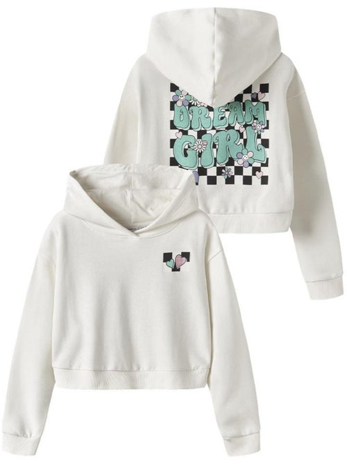 Name It Tara Meisjes Hoodie Wit - Kiabi Name It Tara Meisjes Hoodie Wit - Kiabi