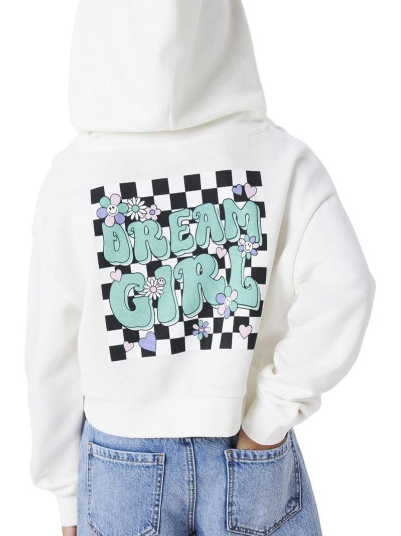 Name It Tara Meisjes Hoodie Wit Wit - Kiabi
