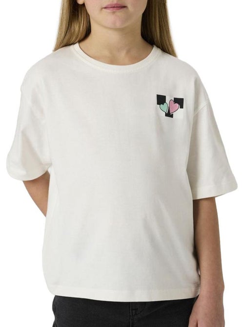 Name It Tara Wit T-shirt voor Meisjes - Kiabi Name It Tara Wit T-shirt voor Meisjes - Kiabi