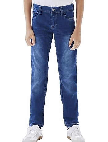 Name it theo slim fit jeans voor meisjes - blauw