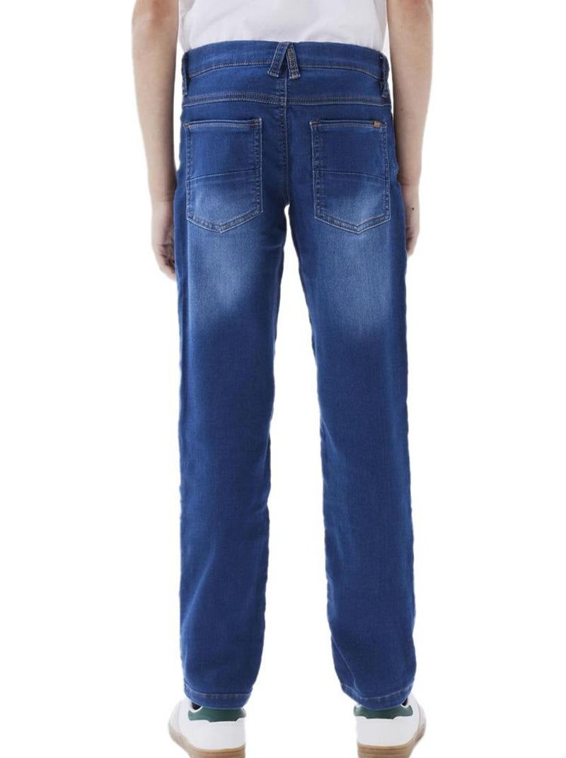 Name It Theo Slim Fit Jeans voor Meisjes - Blauw Blauw - Kiabi