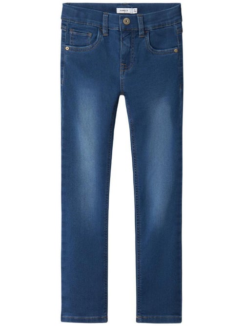 Name It Theo Slim Fit Jeans voor Meisjes - Blauw - Kiabi Name It Theo Slim Fit Jeans voor Meisjes - Blauw - Kiabi