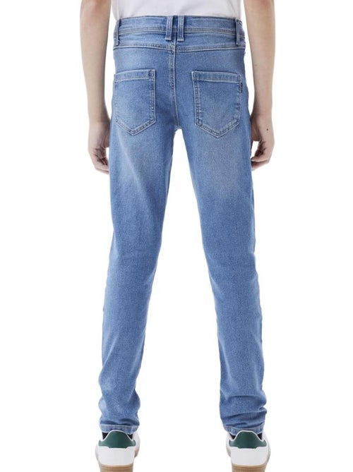 Name It Theos Slim Fit Jeans voor Meisjes - Blauw - Kiabi Name It Theos Slim Fit Jeans voor Meisjes - Blauw - Kiabi