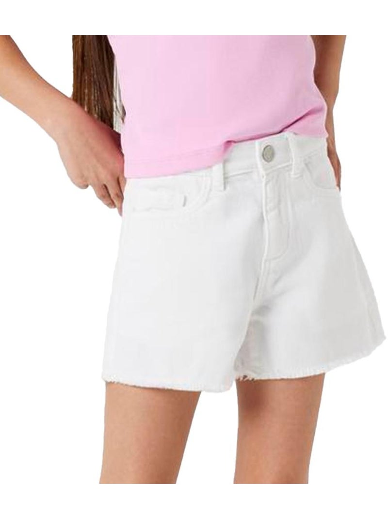 Name It Twi Korte Witte Broek voor Meisjes Wit - Kiabi