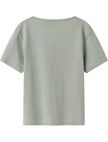 Name it vagnos t-shirt groen voor jongens