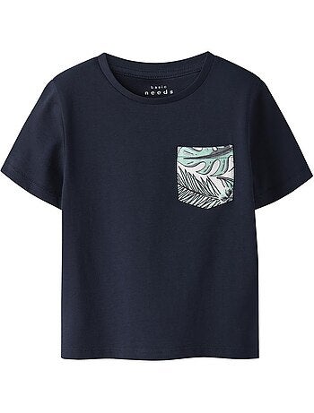Name it valmas jongens t-shirt marineblauw