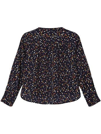 Name it vinayafra t-shirt met lange mouwen voor meisjes zwart