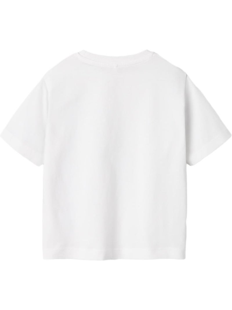 Name it vobbo wit t-shirt voor meisjes Wit - Kiabi