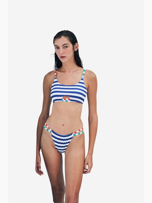 Napa gestreepte super bikinibroek-aysu türkoğlu-collectie penti - Kiabi