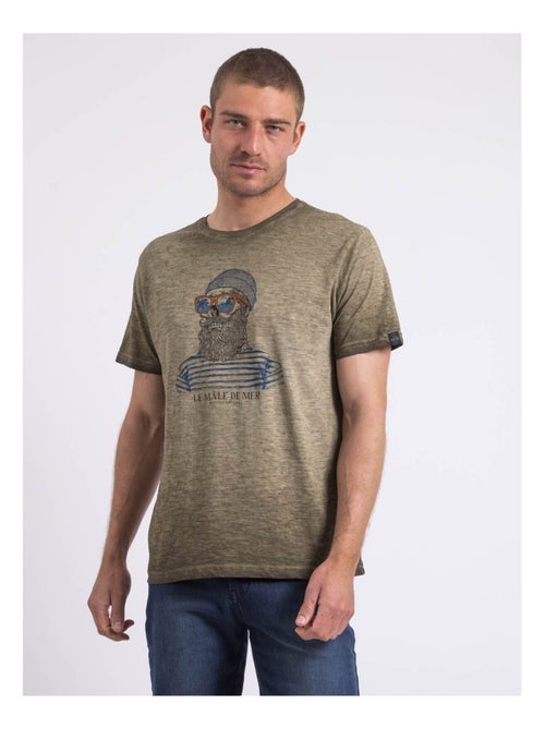 Naparot t-shirt met ronde hals - Kiabi Naparot t-shirt met ronde hals - Kiabi