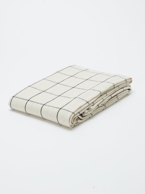 Nappe à carreaux (155x155 cm) - Kiabi Home - Kiabi
