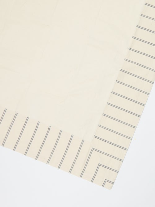 Nappe à rayures en coton (150x250 cm) - Kiabi Home - Kiabi