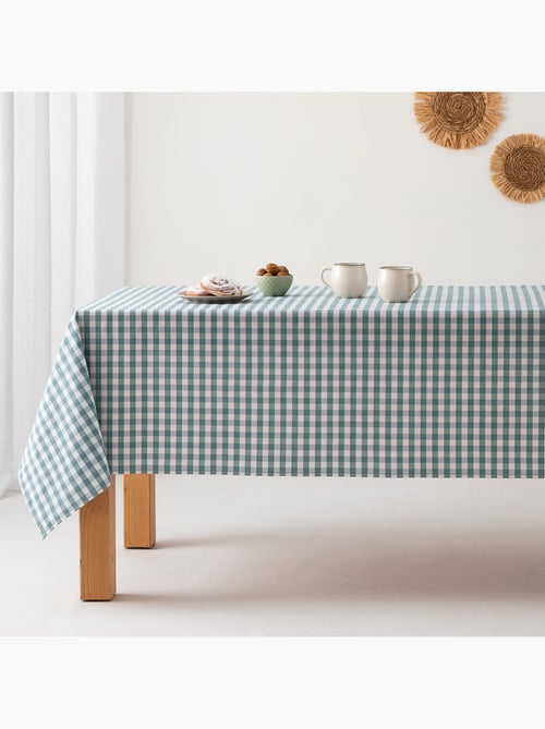 Nappe anti-taches à carreaux vichy, tissée, toucher textile - Gamusi. - Kiabi Nappe anti-taches à carreaux vichy, tissée, toucher textile - Gamusi. - Kiabi