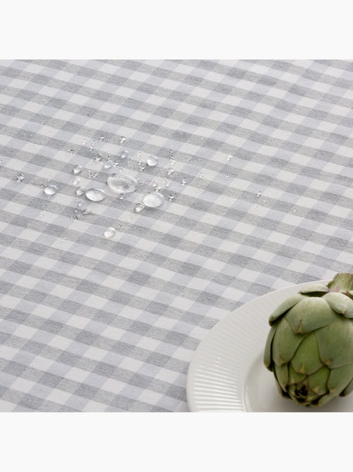 Nappe anti-taches à carreaux vichy, tissée, toucher textile - Gamusi. - Kiabi Nappe anti-taches à carreaux vichy, tissée, toucher textile - Gamusi. - Kiabi
