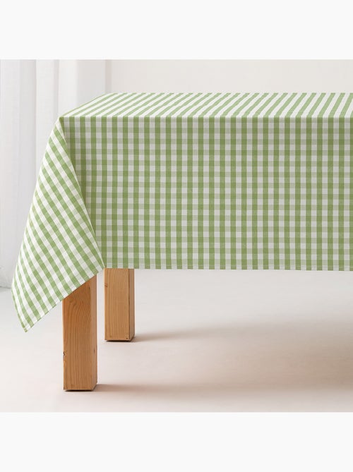 Nappe anti-taches à carreaux vichy, tissée, toucher textile - Gamusi. - Kiabi Nappe anti-taches à carreaux vichy, tissée, toucher textile - Gamusi. - Kiabi