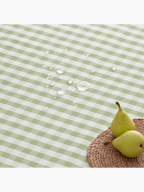 Nappe anti-taches à carreaux vichy, tissée, toucher textile - Gamusi. - Kiabi Nappe anti-taches à carreaux vichy, tissée, toucher textile - Gamusi. - Kiabi