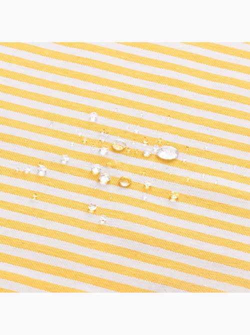 Nappe anti-taches en coton à fines rayures - gamusi. - Kiabi