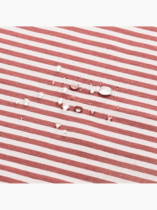 Nappe anti-taches en coton à fines rayures - gamusi. - Kiabi
