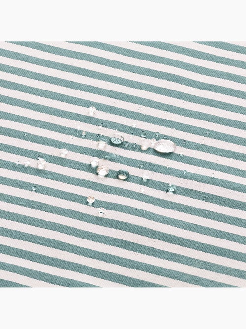 Nappe anti-taches en coton à fines rayures - gamusi. - Kiabi