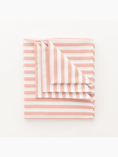 Nappe anti-taches en coton à larges rayures - gamusi. - Kiabi