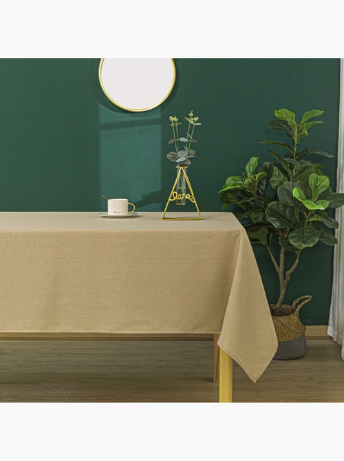Nappe anti tâches et infroissable - - effet chiné - Kiabi Nappe anti tâches et infroissable - - effet chiné - Kiabi