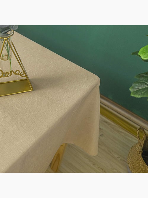 Nappe anti tâches et infroissable - - effet chiné - Kiabi Nappe anti tâches et infroissable - - effet chiné - Kiabi