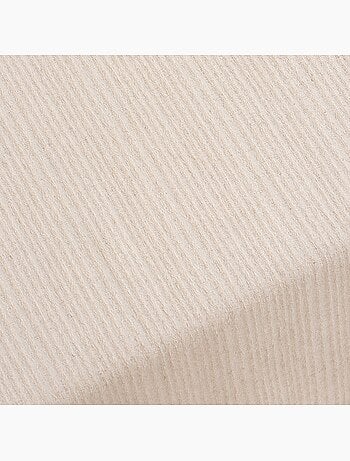 Nappe antitache avec tissu texturé à fines rayures - Gamusi.