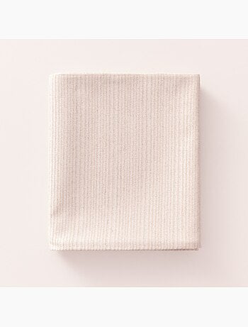 Nappe antitache avec tissu texturé à fines rayures - Gamusi.
