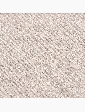Nappe antitache avec tissu texturé à fines rayures - Gamusi.
