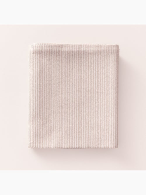 Nappe antitache avec tissu texturé à fines rayures - Gamusi. - Kiabi