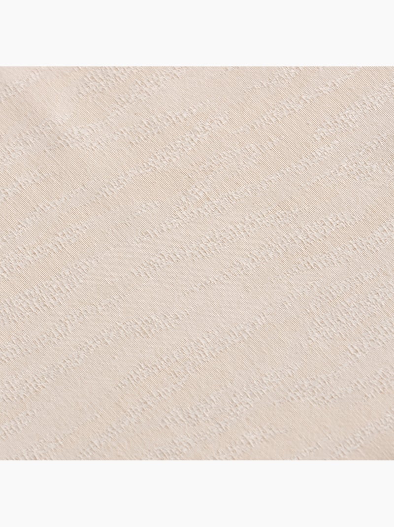 Nappe antitache avec tissu texturé effet veiné - Gamusi. Crème - Kiabi