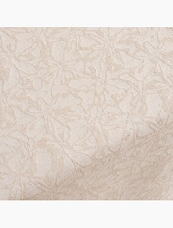Nappe antitache avec tissu texturé floral - Gamusi.