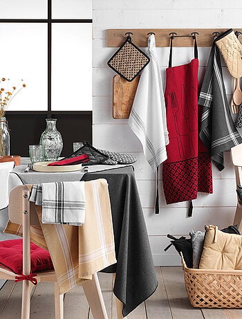 Nappe bourdonnée en coton recyclé