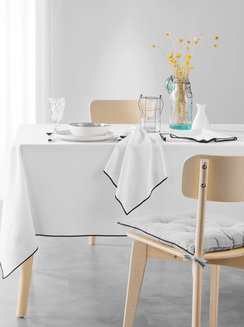 Nappe bourdonnée en coton recyclé - Kiabi Nappe bourdonnée en coton recyclé - Kiabi