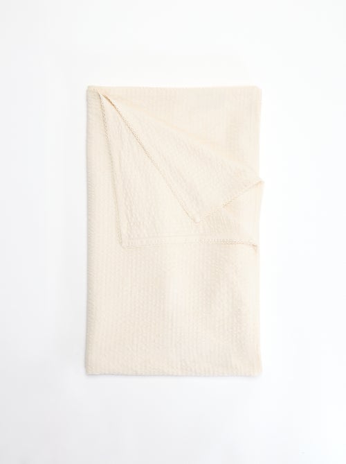 Nappe en tissu gaufré en seersucker - Kiabi Nappe en tissu gaufré en seersucker - Kiabi