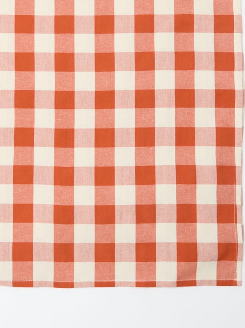 Nappe imprimée à carreaux (150x200 cm) - Kiabi Home - Kiabi