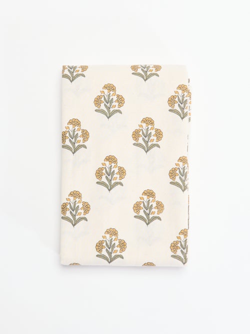 Nappe imprimée à fleurs 150x250 cm - Kiabi Nappe imprimée à fleurs 150x250 cm - Kiabi