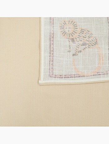 Nappe rectangulaire coton tropical