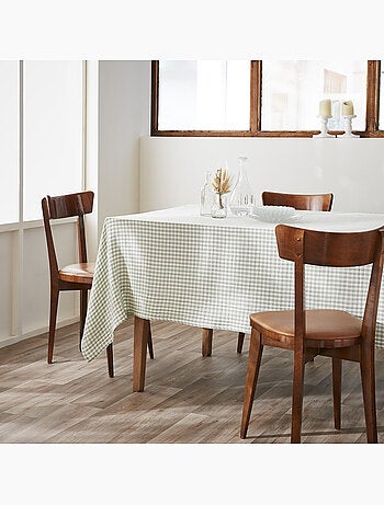 Nappe rectangulaire – double gaze de coton- carreaux vichy - vickie