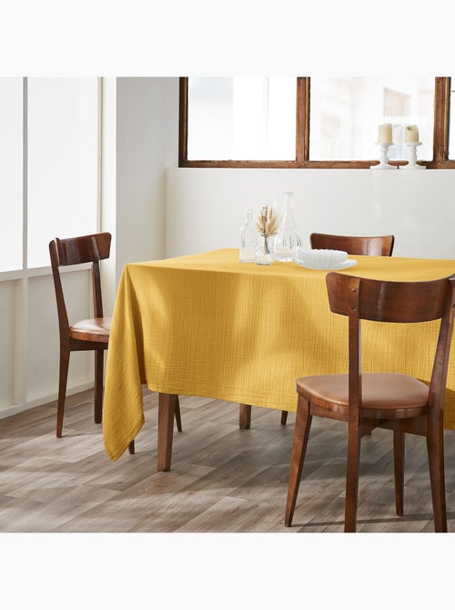 Nappe rectangulaire – double gaze de coton – gaïa - Kiabi Nappe rectangulaire – double gaze de coton – gaïa - Kiabi