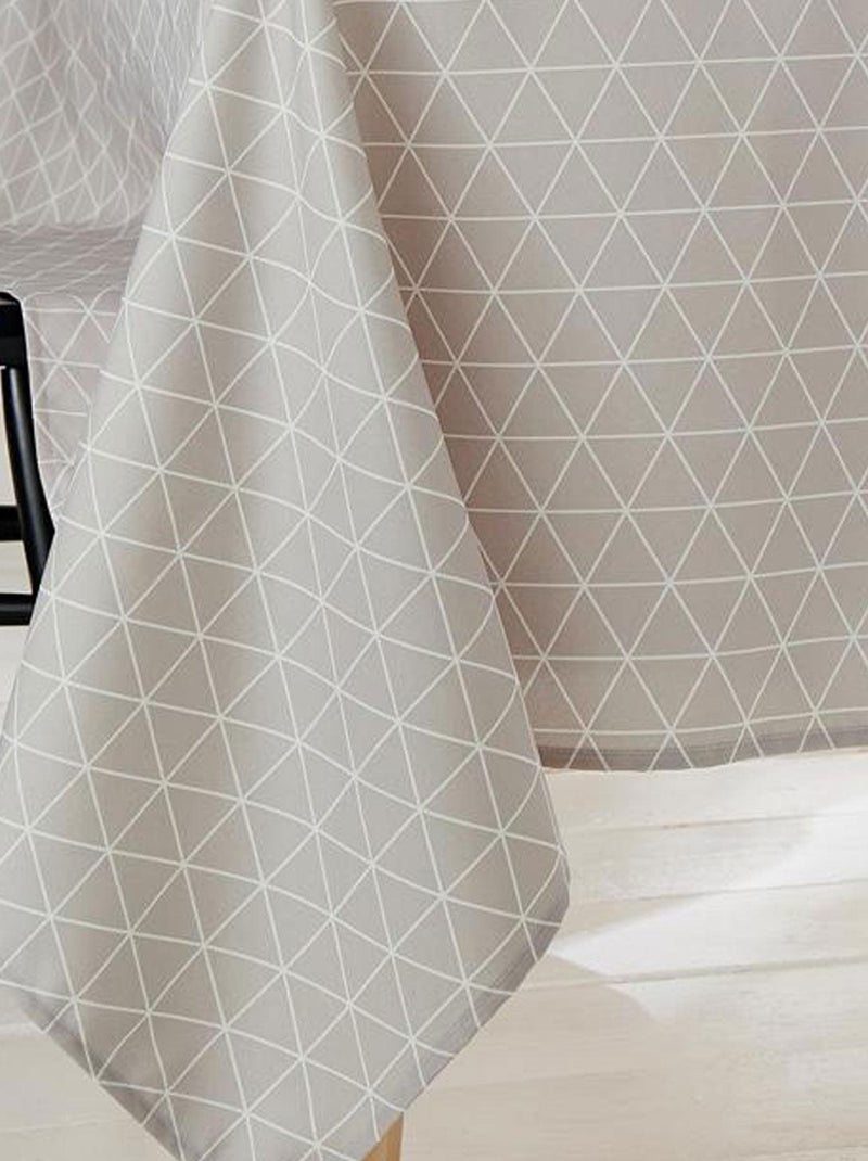 Nappe Rectangulaire "Scandinave" Beige - Kiabi
