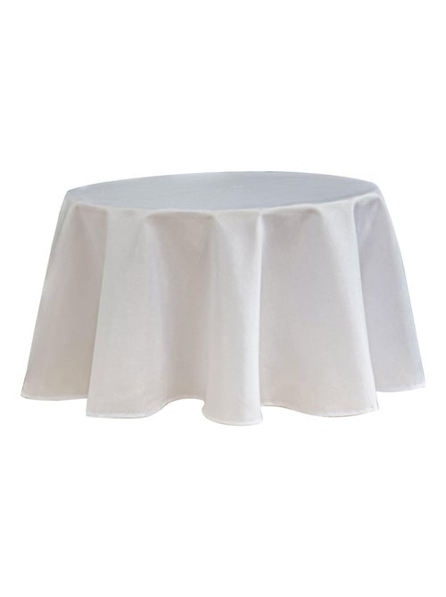 Nappe ronde infroissable et anti-tâches - Kiabi Nappe ronde infroissable et anti-tâches - Kiabi
