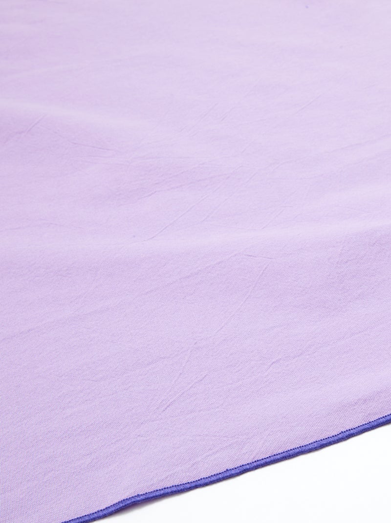 Nappe unie - 150 x 200 cm - Kiabi Home Violet - Kiabi