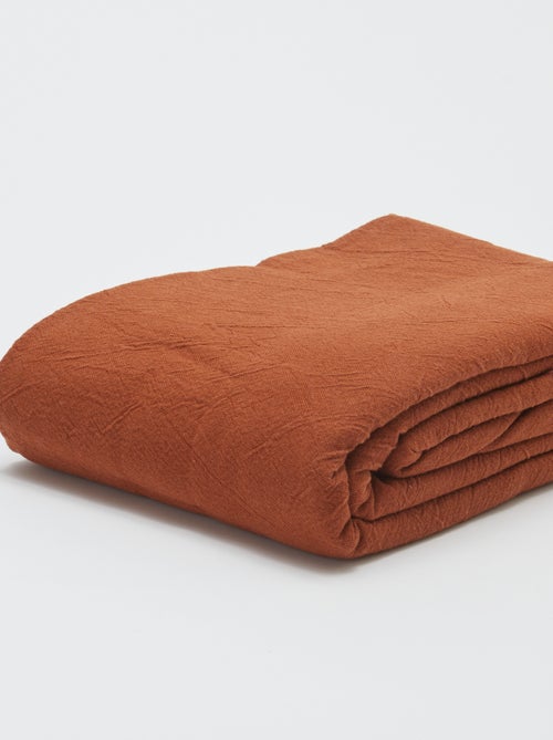 Nappe unie 150 x 150 cm en coton - Kiabi Home - Kiabi Nappe unie 150 x 150 cm en coton - Kiabi Home - Kiabi