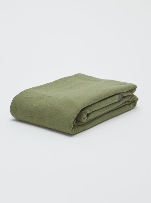 Nappe unie 150 x 200 cm en coton - Kiabi Home - Kiabi Nappe unie 150 x 200 cm en coton - Kiabi Home - Kiabi