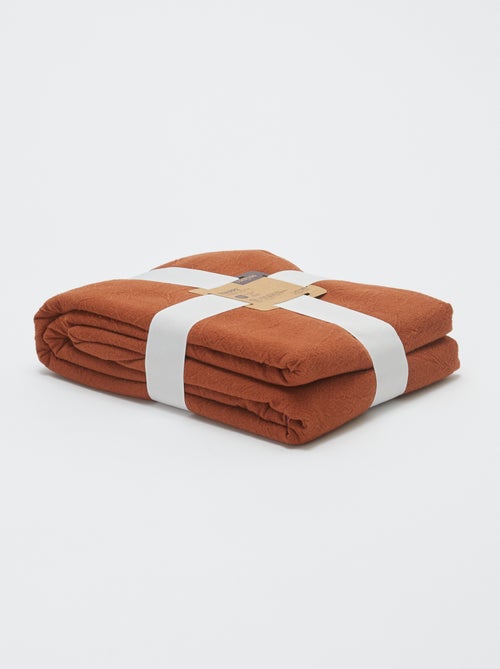 Nappe unie 150 x 200 cm en coton - Kiabi Home - Kiabi Nappe unie 150 x 200 cm en coton - Kiabi Home - Kiabi
