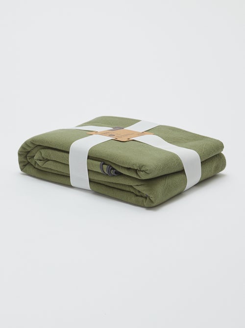 Nappe unie 150 x 300 cm en coton - Kiabi Home - Kiabi Nappe unie 150 x 300 cm en coton - Kiabi Home - Kiabi